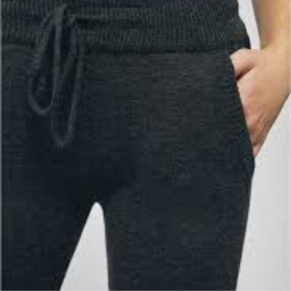 Anine Bing 100% Cashmere Black Angie Lounge Joggers Size Small - Picture 5 of 12